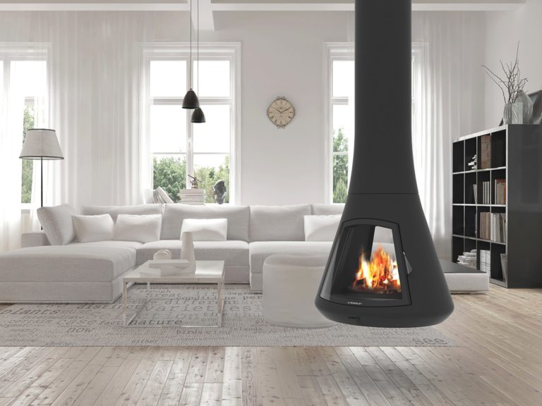 Hyper Fires - - JC BORDELET CALISTA 917 DOUBLE SIDED CENTRAL FIREPLACE SUSPENDED - 917CDF calista 917 centrale double face pivotante g 1200x900 - Product