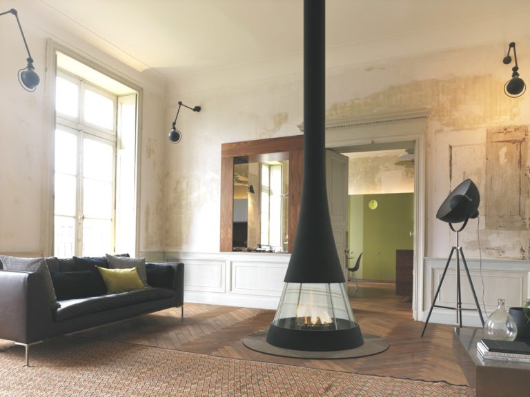 Hyper Fires - - JC BORDELET LINEA 914 CENTRAL FIREPLACE - LINEA 914 - Product