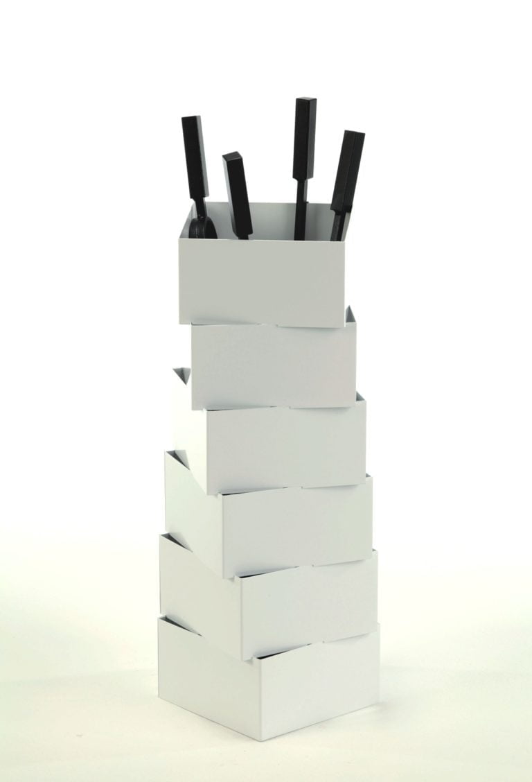 Hyper Fires - - POKER SET TORSION WHITE - Torsion white - Product