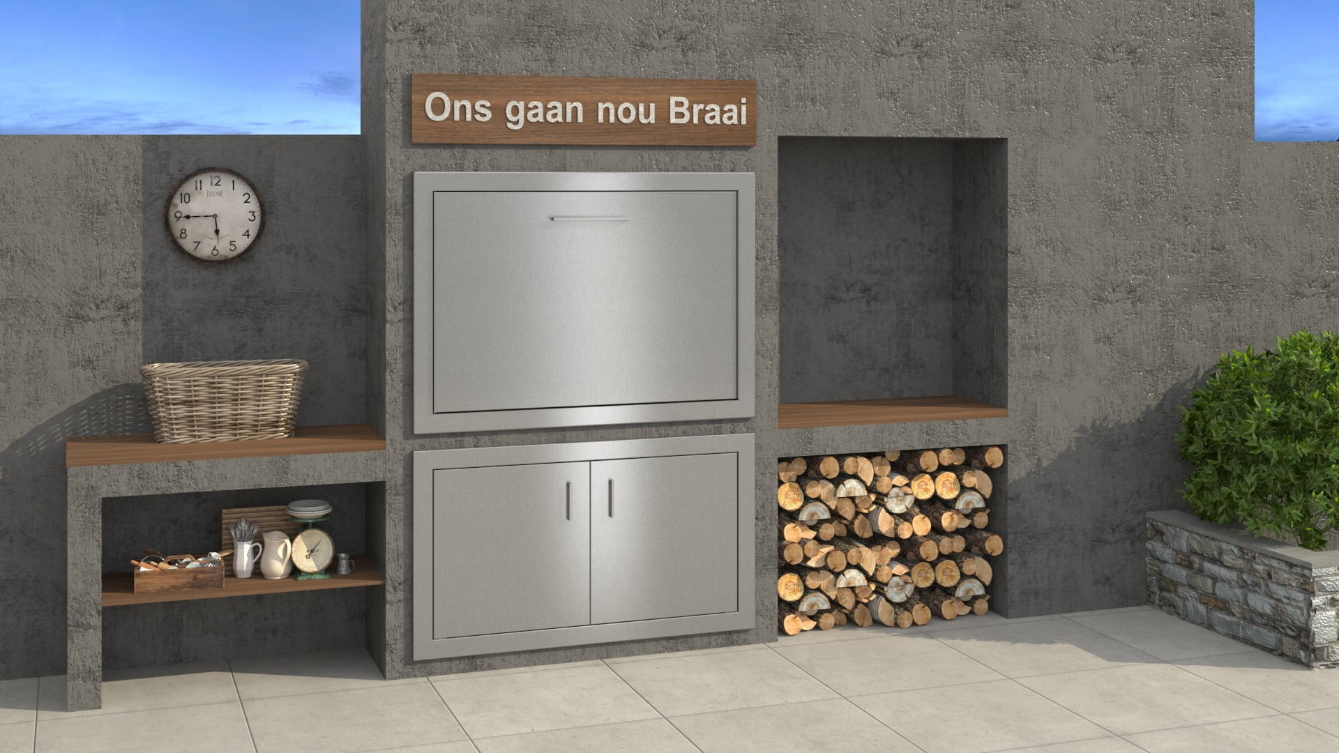 Hyper Fires - - Built-in Braais - 1400 Full 304 Closed - Page