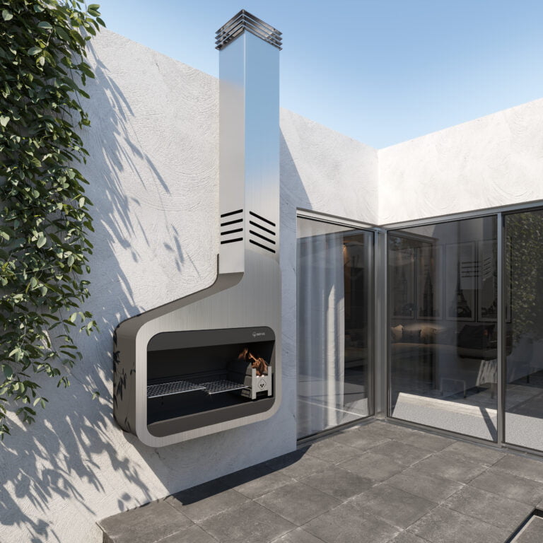 Hyper Fires - - MODI WALL MOUNTED BRAAI - Modi Toulouse - Product