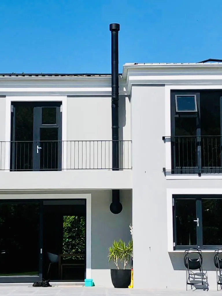 DINAK DOUBLE WALL BLACK FLUES