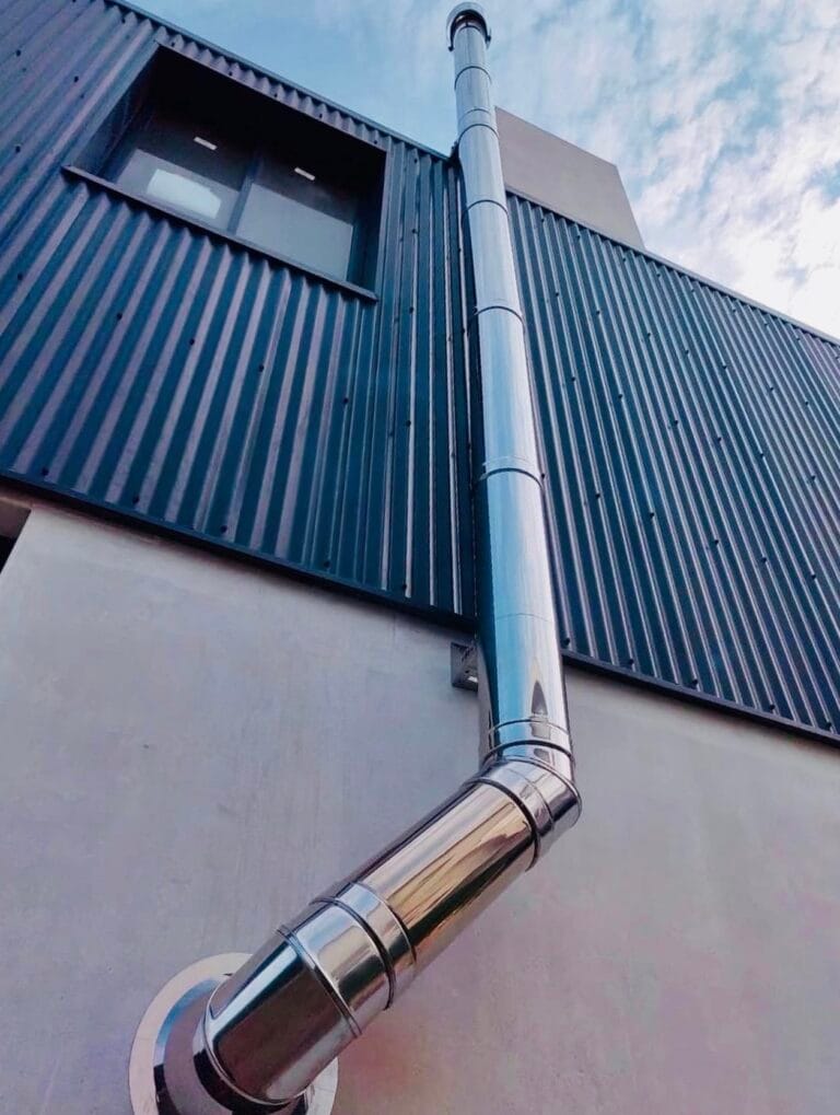 Hyper Fires - Dinak - DINAK DOUBLE WALL FLUES 304 S/STEEL 8 DINAK DOUBLE WALL FLUES 304 S/STEEL