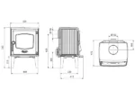 525 dimensions