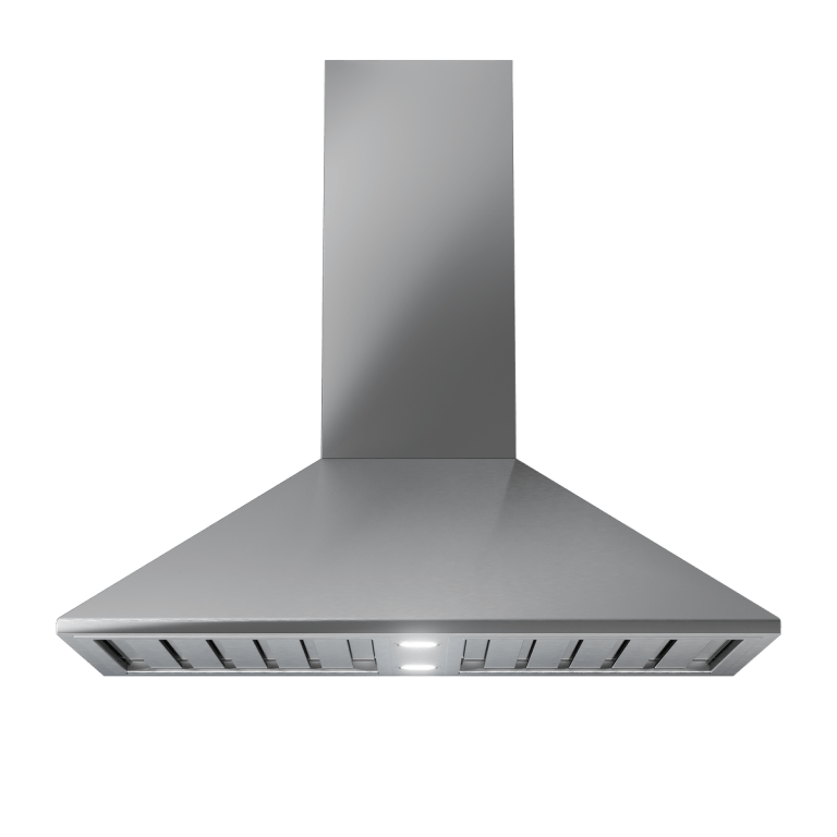 Hyper Fires - - ANGLED EXTRACTION HOODS - ssteel canopy - Product