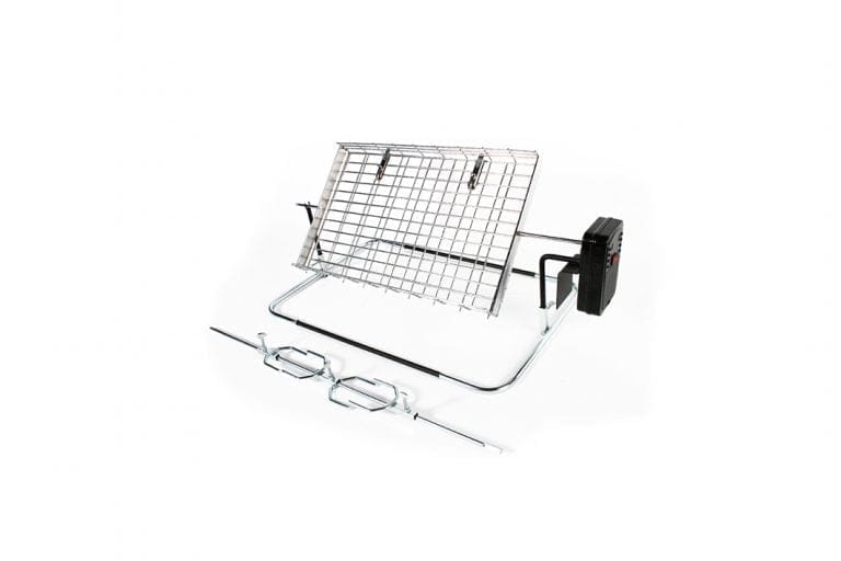 Hyper Fires - - LK ROTISSERIES - 115 1 1 Rotisserie large flat basket and spit - Product