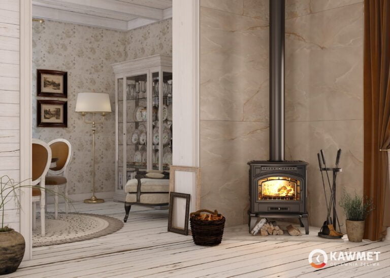 Hyper Fires - KAWMET - Kawmet P7 Eco 6 Hyper Fires - - Kawmet P7 Eco - Wood burning stove KAWMET P7 9.3 kW ECO1 - Product