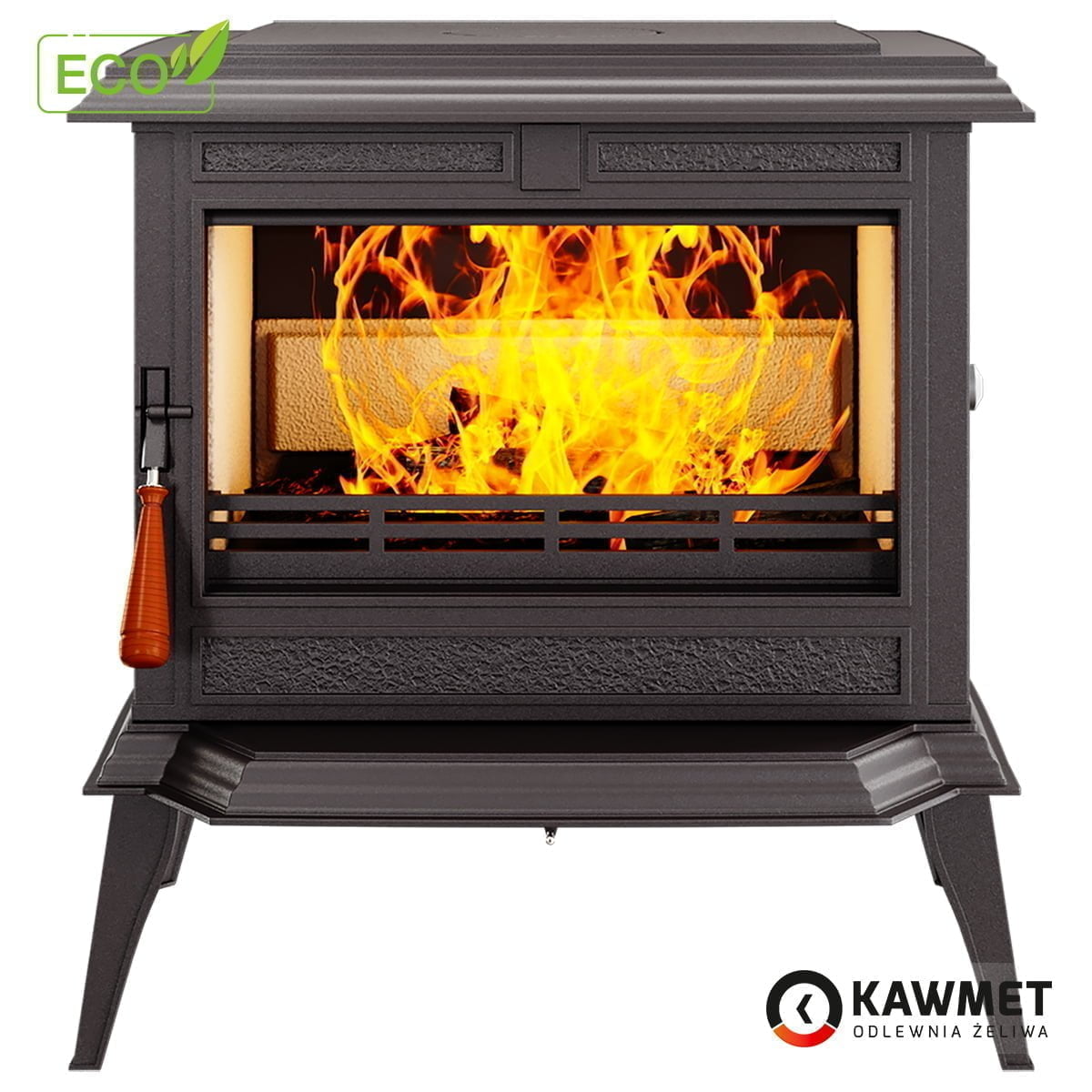 Wood burning stove KAWMET Premium ATHENA S12 ECO (1)