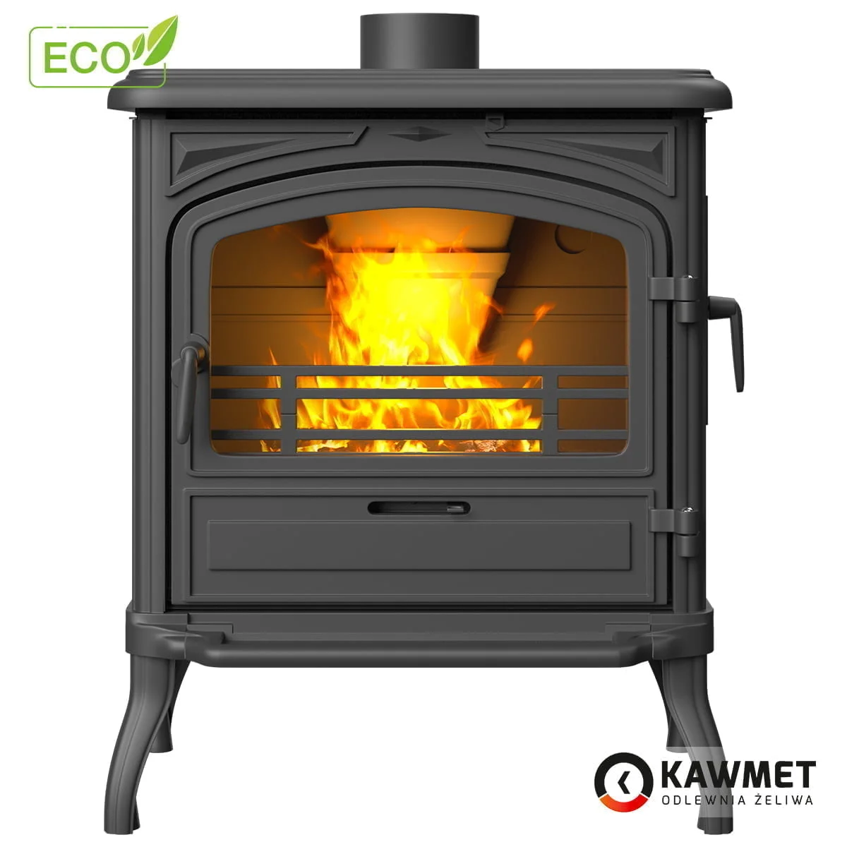 Wood burning stove KAWMET Premium EOS S13 ECO (1)