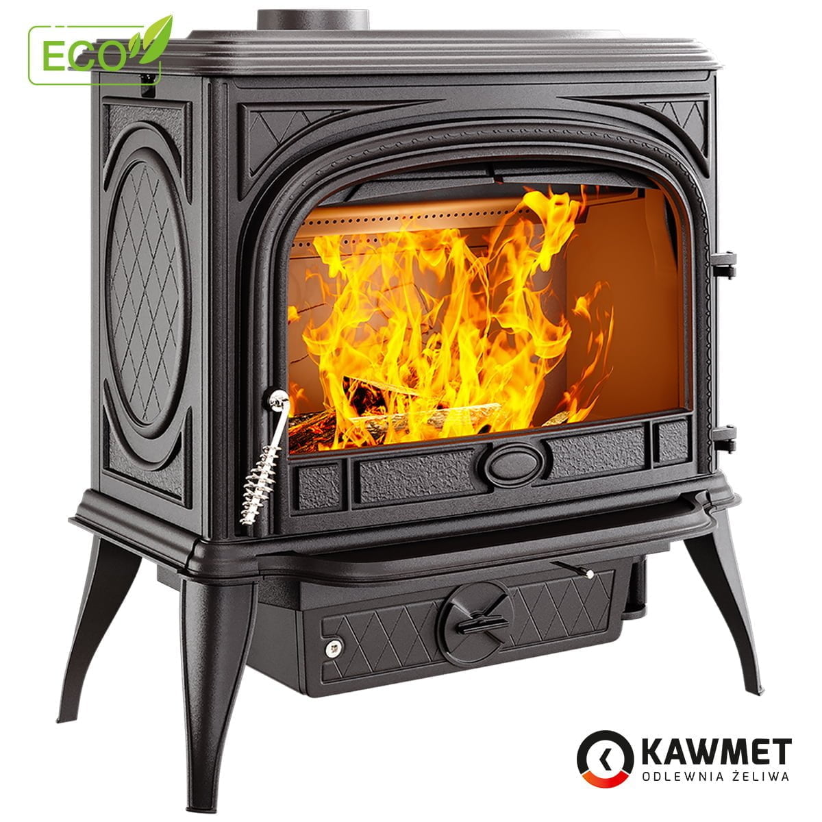 Wood burning stove KAWMET Premium SPHINX S6 ECO (3)