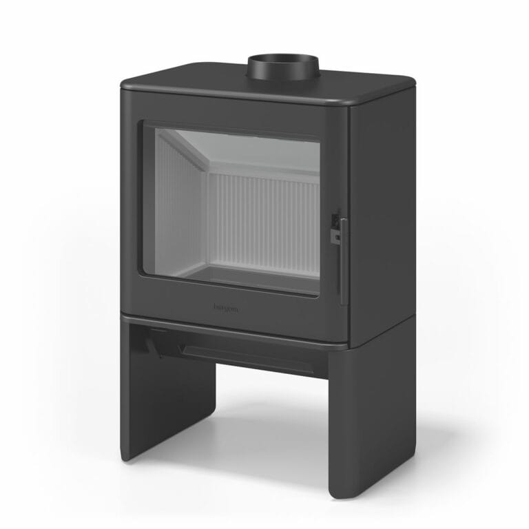 Hyper Fires - 13 kW - HERGOM E40 WOOD STOVE 11 Hyper Fires - - HERGOM E40 WOOD STOVE - HERGOM E40 deep etched copy - Product